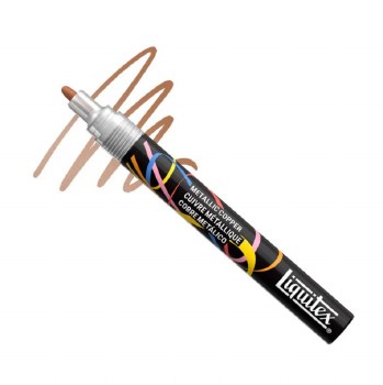 Liquitex Acrylic Marker 2mm - Metallic Copper