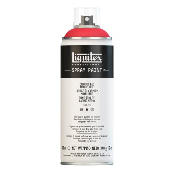 Liquitex Spray Paint 400ml - Cadmium Red Medium Hue