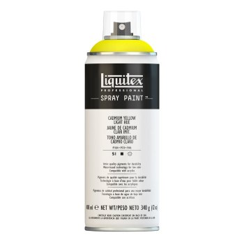 Liquitex Spray Paint 400ml - Cadmium Yellow Light Hue