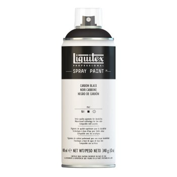 Liquitex Spray Paint 400ml - Carbon Black
