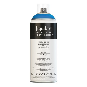 Liquitex Spray Paint 400ml - Cerulean Blue Hue