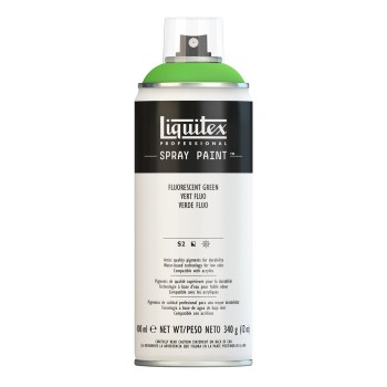 Liquitex Spray Paint 400ml - Fluorescent Green