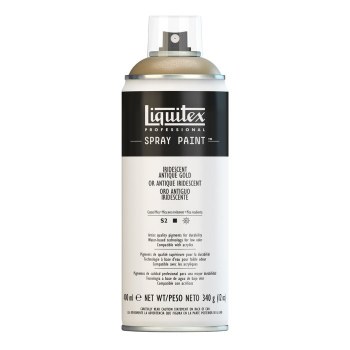 Liquitex Spray Paint 400ml - Iridescent Antique Gold