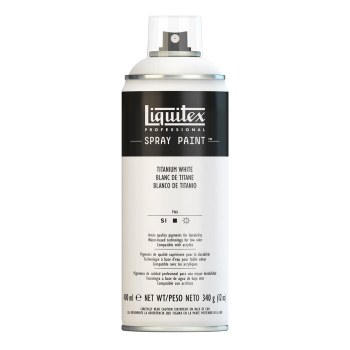 Liquitex Spray Paint 400ml - Titanium White