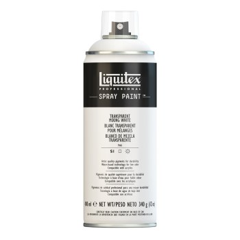 Liquitex Spray Paint 400ml - Transparent Mixing White