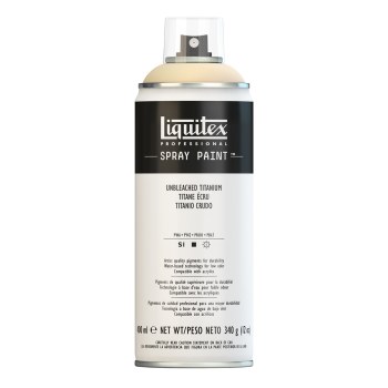 Liquitex Spray Paint 400ml - Unbleached Titanium