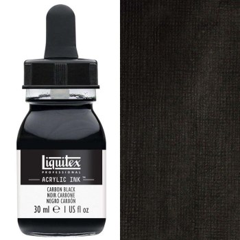 Liquitex 30ml Ink - Carbon Black