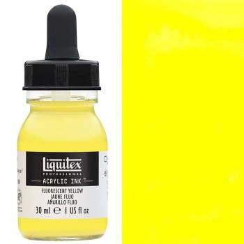 Liquitex 30ml Ink - Fluorescent Yellow