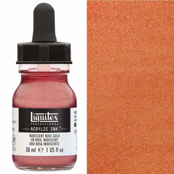 Liquitex 30ml Ink - Iridescent Rose Gold