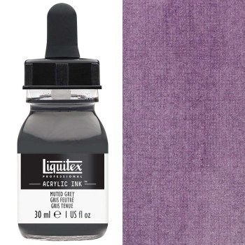 Liquitex 30ml Ink - Muted Grey