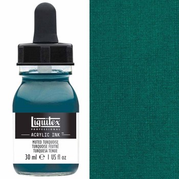 Liquitex 30ml Ink - Muted Turquoise