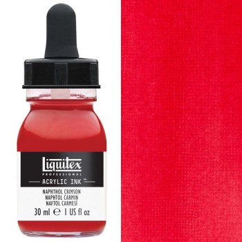 Liquitex 30ml Ink - Naphthol Crimson