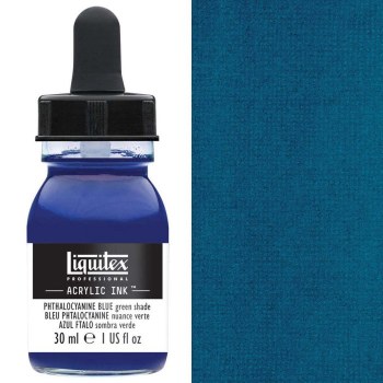 Liquitex 30ml Ink - Phthalo Blue Green Shade