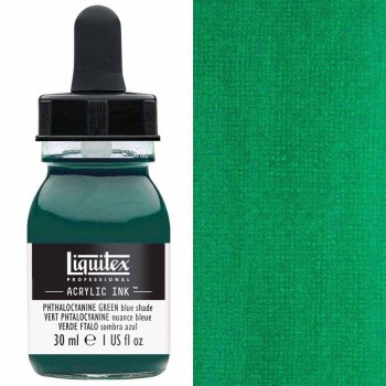 Liquitex 30ml Ink - Phthalo Green Blue Shade