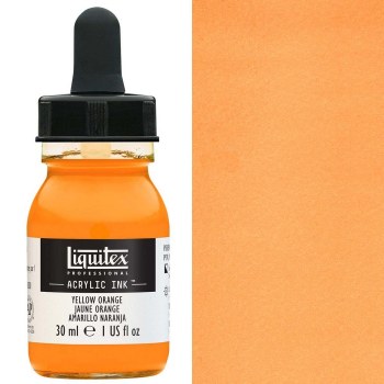 Liquitex 30ml Ink - Yellow Orange