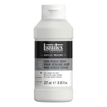 Liquitex Silver Metallic Medium 237ml