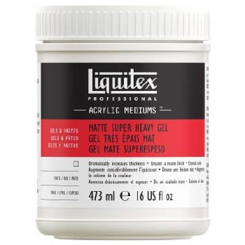 Liquitex Matte Super Heavy Gel 473ml