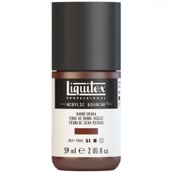 Liquitex Acrylic Gouache 59ml Burnt Sienna