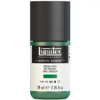 Liquitex Acrylic Gouache 59ml Emerald Green