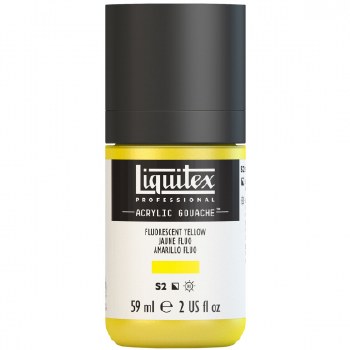 Liquitex Acrylic Gouache 59ml Fluorescent Yellow