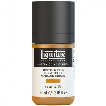 Liquitex Acrylic Gouache 59ml Iridescent Bright Gold