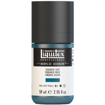 Liquitex Acrylic Gouache 59ml Turquoise Deep