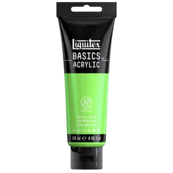 Liquitex Basic 118ml Metallic Green