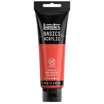 Liquitex Basic 118ml Metallic Red