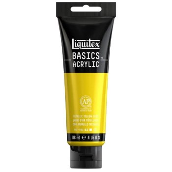 Liquitex Basic 118ml Metallic Yellow Gold