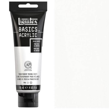 Liquitex Basic 118ml Transparent Mixing White