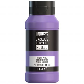 Liquitex 118ml Fluid Acrylic Brilliant Purple