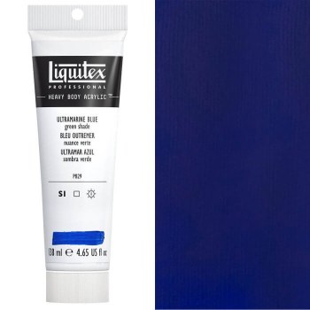 Liquitex Heavy Body 138ml Ultramarine Blue Green Shade