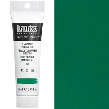 Liquitex Heavy Body 59ml Transparent Viridian Hue