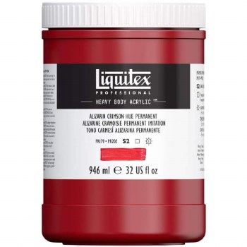 Liquitex Heavy Body 946ml Alizarin Crimson Hue Permanent