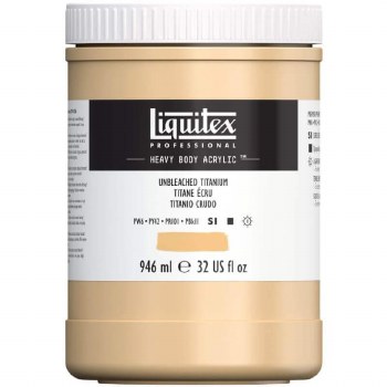 Liquitex Heavy Body 946ml Unbleached Titanium