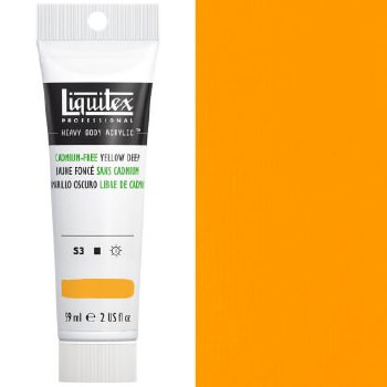 Liquitex Heavy Body 59ml Cadmium-Free Yellow Deep