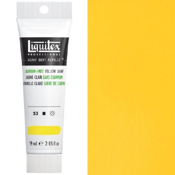 Liquitex Heavy Body 59ml Cadmium-Free Yellow Light