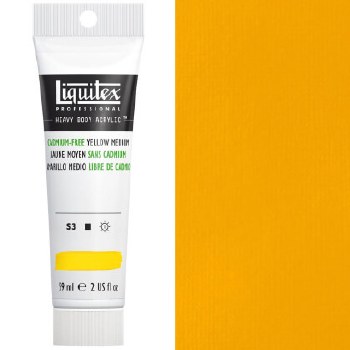 Liquitex Heavy Body 59ml Cadmium-Free Yellow Medium