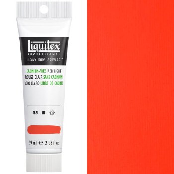 Liquitex Heavy Body 59ml Cadmium-Free Red Light