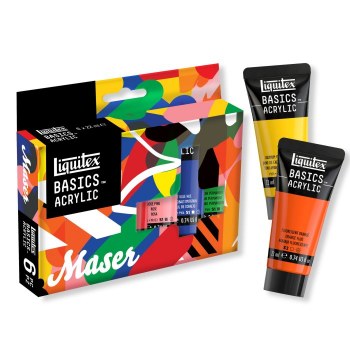Liquitex Basics Acrylic - Limited Edition Maser - 6x22ml