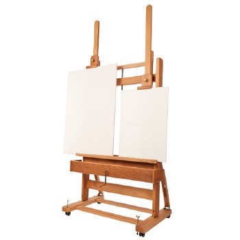 Mabef M/02 Studio Easel Double Mast with Crank