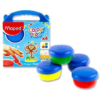 Maped Finger Paint 4 x 80g