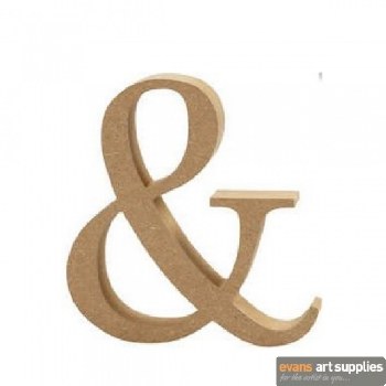 MDF Symbol 13cm - &