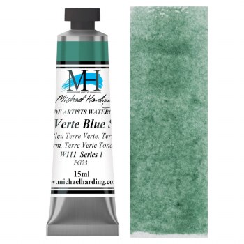 Michael Harding Watercolour 15ml - Terre Verte Blue Shade (111)