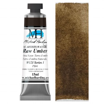 Michael Harding Watercolour 15ml - Raw Umber (121)