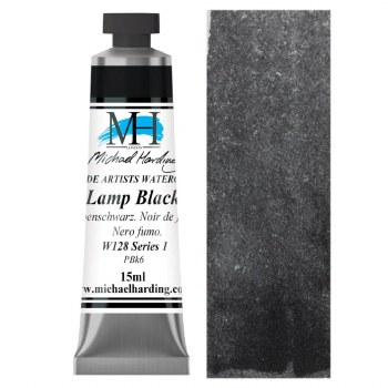 Michael Harding Watercolour 15ml - Lamp Black (128)