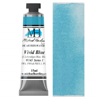 Michael Harding Watercolour 15ml - Vivid Blue (143)