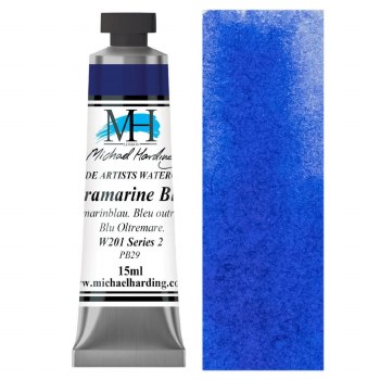 Michael Harding Watercolour 15ml - Ultramarine Blue (201)