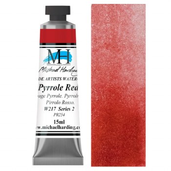 Michael Harding Watercolour 15ml - Pyrrole Red (217)