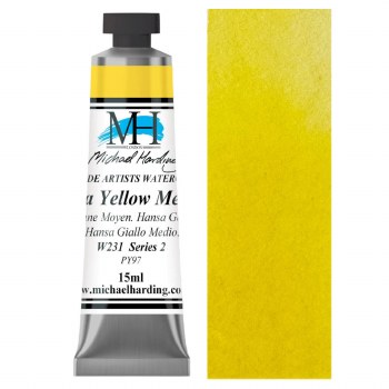 Michael Harding Watercolour 15ml - Hansa Yellow Medium (231)